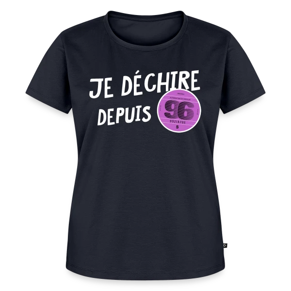 Je déchire depuis 1996 - Anniversaire Fun & Vintage sur T-shirt Premium bio Femme