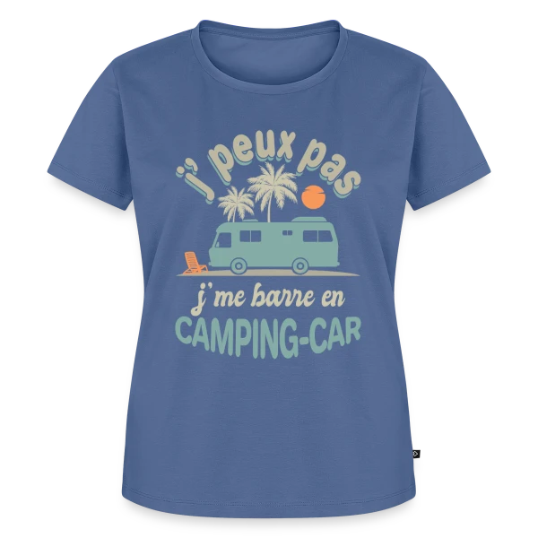 Je Me Barre en Camping-Car à Agadir! Humour Retraite sur T-shirt Premium bio Femme