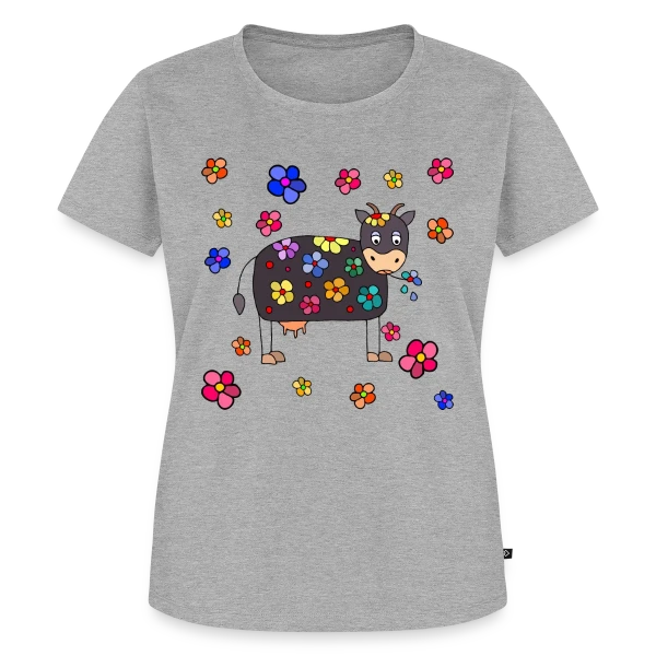 La Vache Stylée sur T-shirt Premium bio Femme