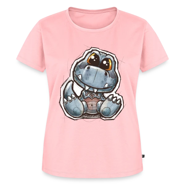 P'tit Dino Mignon sur T-shirt Premium bio Femme