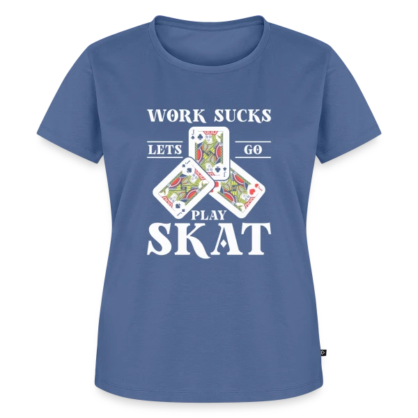 Skat: L'Art du Jeu de Cartes sur T-shirt Premium bio Femme