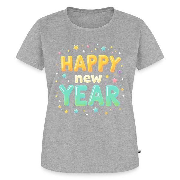 Maquette de T-shirt Premium bio Femme « Femme Halloween Nouvel An Amusant » à personnaliser