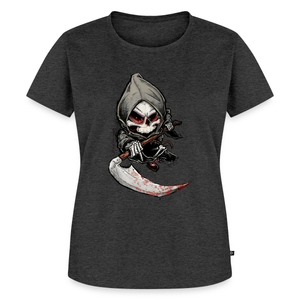 Maquette de T-shirt Premium bio Femme « Abstrait Moderne - Élégance Graphique » à personnaliser