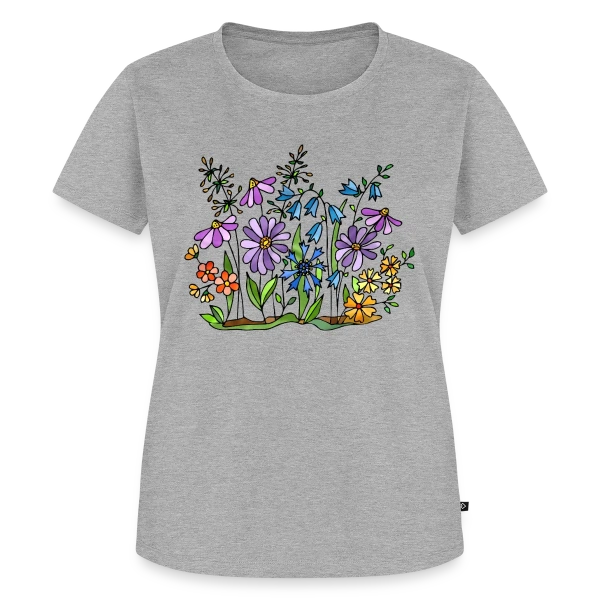 Maquette de T-shirt Premium bio Femme « Numéro Mystère 2239 » à personnaliser