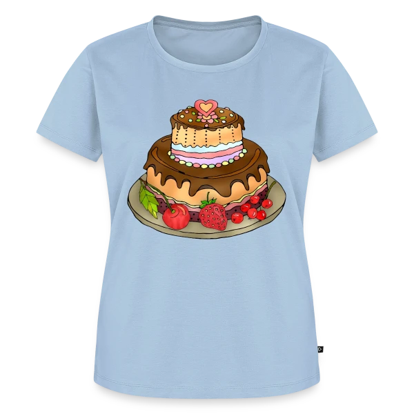 Maquette de T-shirt Premium bio Femme « Code Mystère 4101 » à personnaliser
