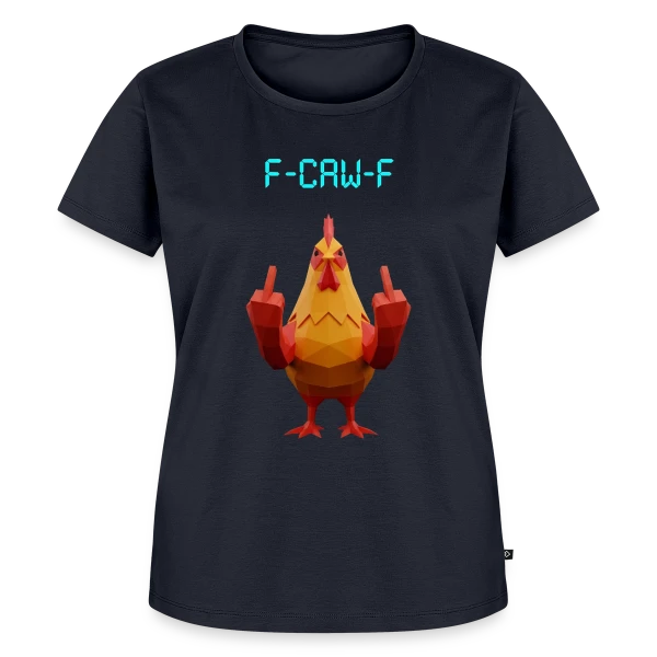 Maquette de T-shirt Premium bio Femme « Essentiel & Pur » à personnaliser
