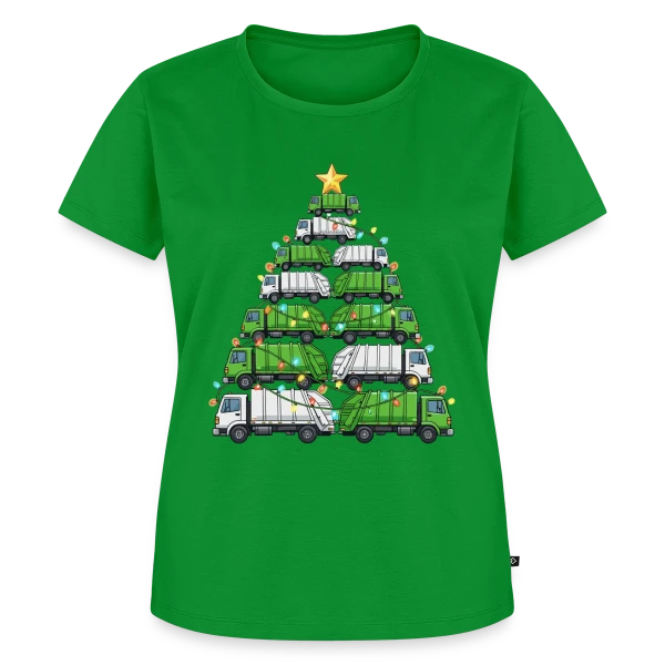 Maquette de T-shirt Premium bio Femme « Code Indéchiffrable » à personnaliser