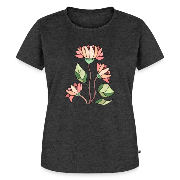 Maquette de T-shirt Premium bio Femme « Le Chiffre 3512 » à personnaliser