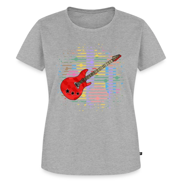 Maquette de T-shirt Premium bio Femme « Mystère Numérique 2568 » à personnaliser