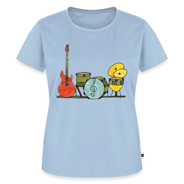 Maquette de T-shirt Premium bio Femme « Le Mystérieux 3588 » à personnaliser