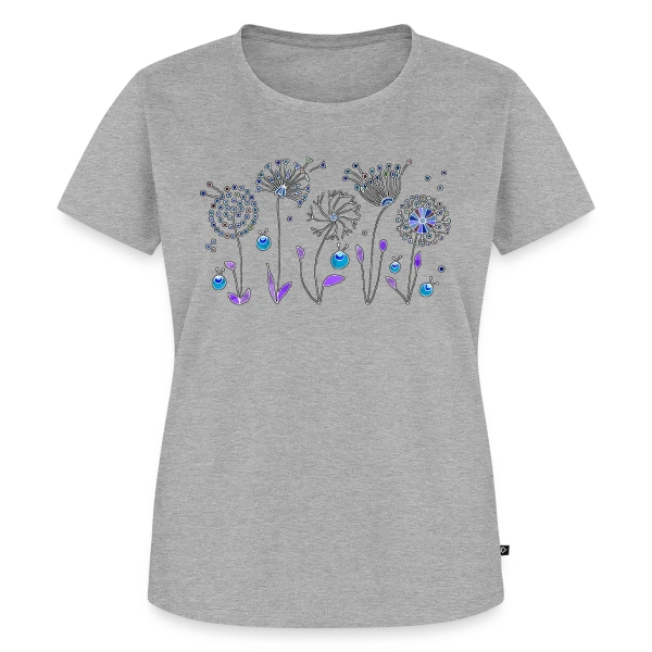 Maquette de T-shirt Premium bio Femme « L'Énigme du 4145 » à personnaliser