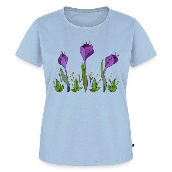 Maquette de T-shirt Premium bio Femme « Design 4133 Énigme Urbaine » à personnaliser