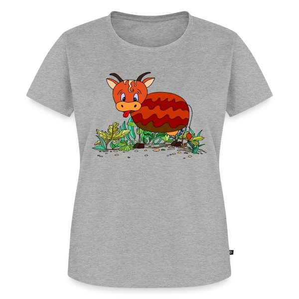 Maquette de T-shirt Premium bio Femme « L'Élégance Numérique 851 » à personnaliser
