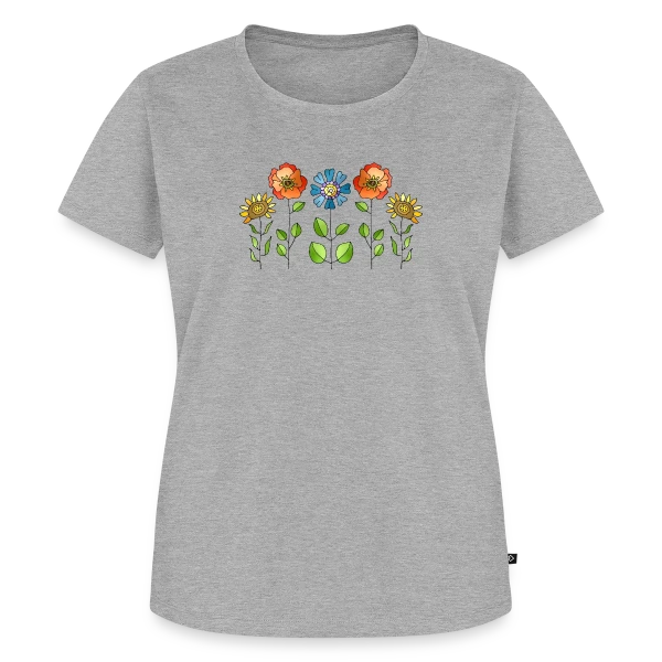 Maquette de T-shirt Premium bio Femme « Code Secret 4180 » à personnaliser