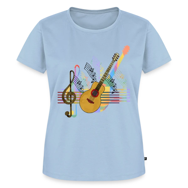 Maquette de T-shirt Premium bio Femme « Le Mystère du 4976 » à personnaliser