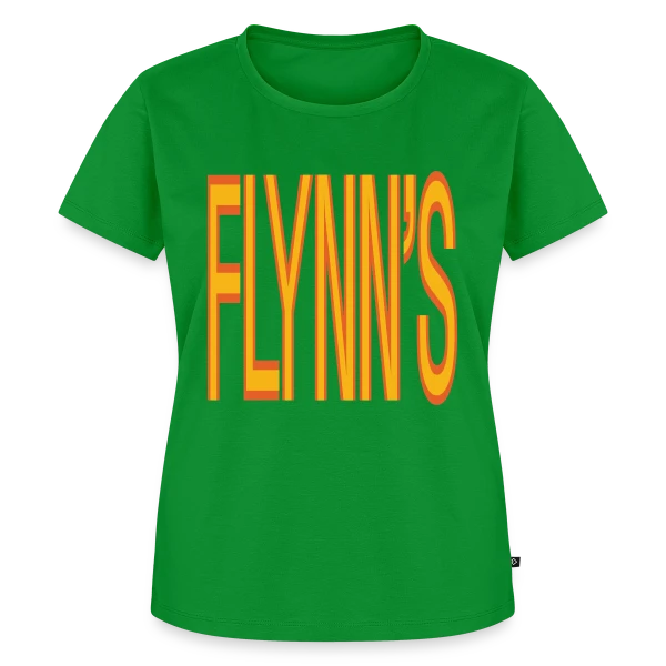 Maquette de T-shirt Premium bio Femme « Flynns Arcade - Hommage au Rétro-Gaming » à personnaliser
