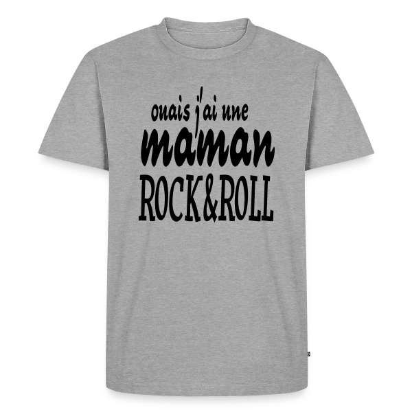 Maman Rock'n'Roll sur T-shirt Premium bio Homme