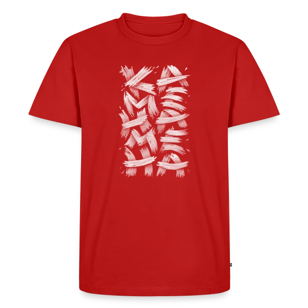 Maquette de T-shirt Premium bio Homme « Kamehameha : L'Attaque Légendaire » à personnaliser
