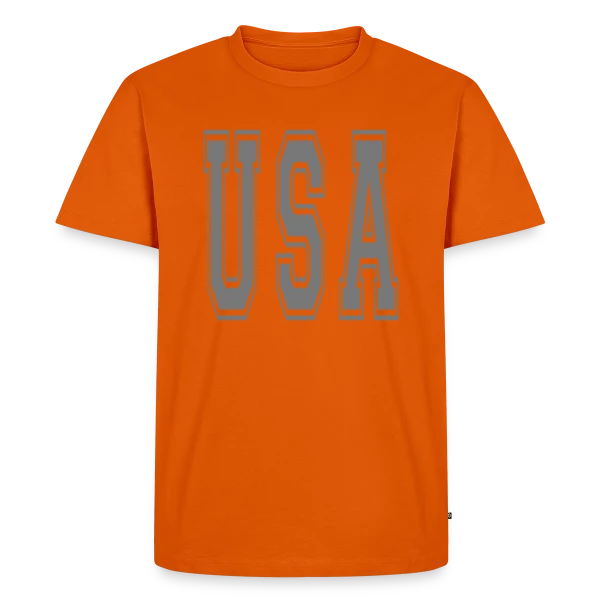 Fierté Américaine: Équipe USA sur T-shirt Premium bio Homme