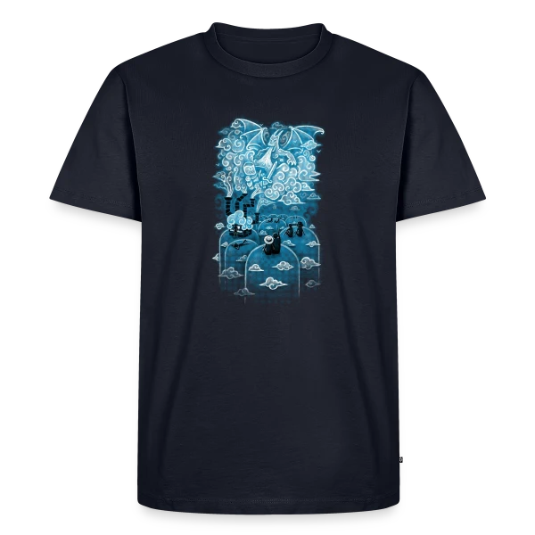 Épopée Nuageuse du Dragon sur T-shirt Premium bio Homme