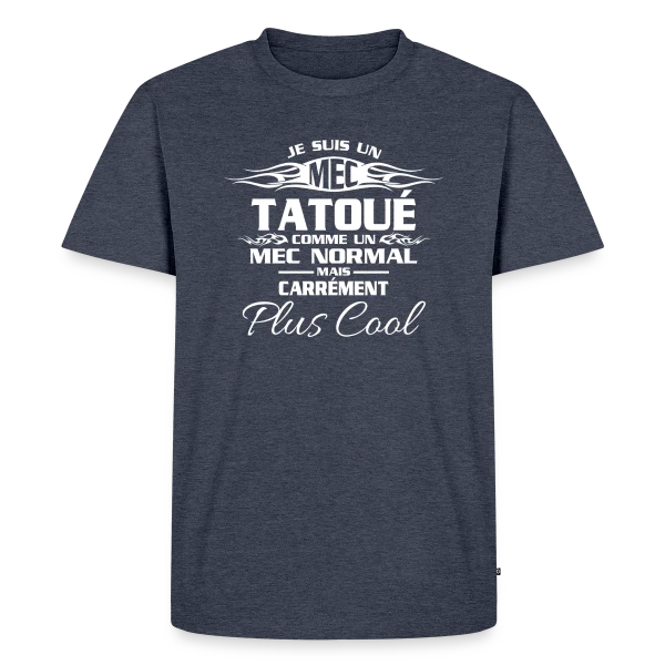 Tatouage Urbain Audacieux sur T-shirt Premium bio Homme