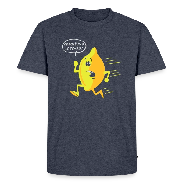 Citron Pressé : Fraîcheur et Vitamine C sur T-shirt Premium bio Homme