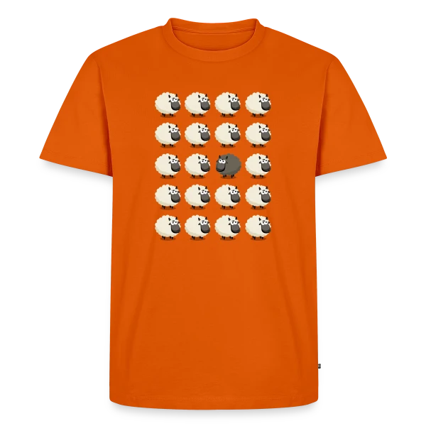 Mouton Noir : L'Esprit Libre sur T-shirt Premium bio Homme
