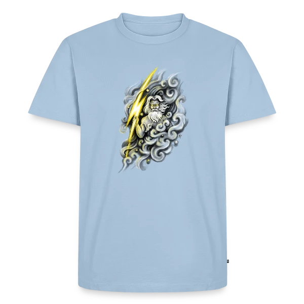 Zeus, Maître du Tonnerre sur T-shirt Premium bio Homme