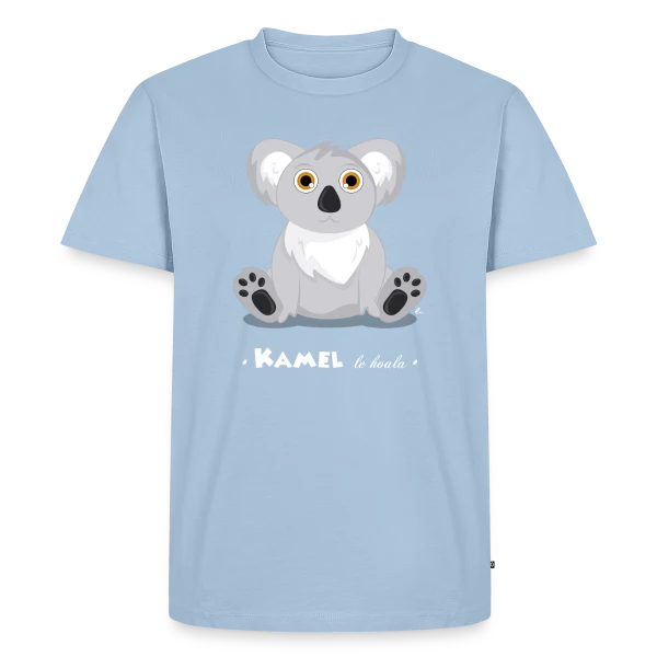 Kamel le Koala : Tendresse Exotique sur T-shirt Premium bio Homme