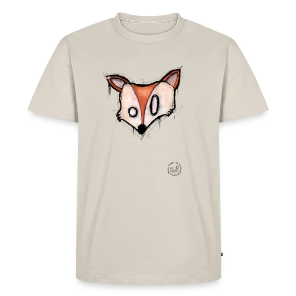Renard Stylisé K-nimals sur T-shirt Premium bio Homme