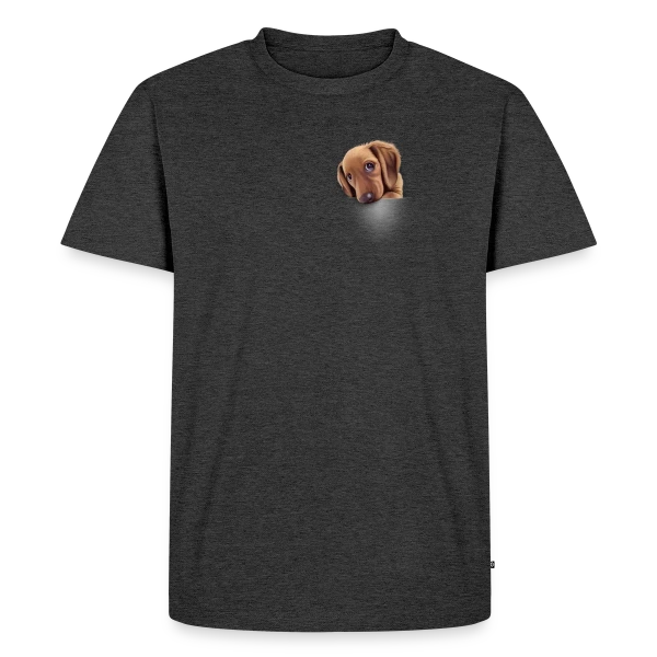 Chien de Poche sur T-shirt Premium bio Homme
