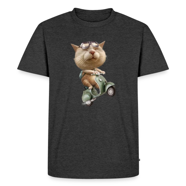 Chat en Cavale sur T-shirt Premium bio Homme