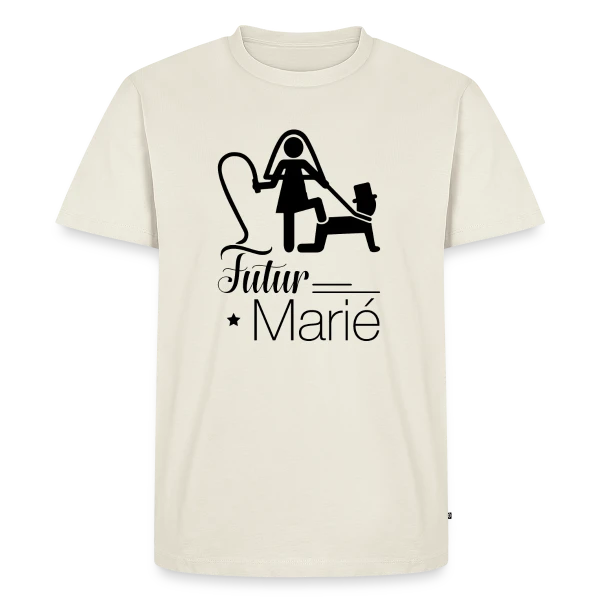 "Futur Marié" : Prêt pour le Grand Jour sur T-shirt Premium bio Homme