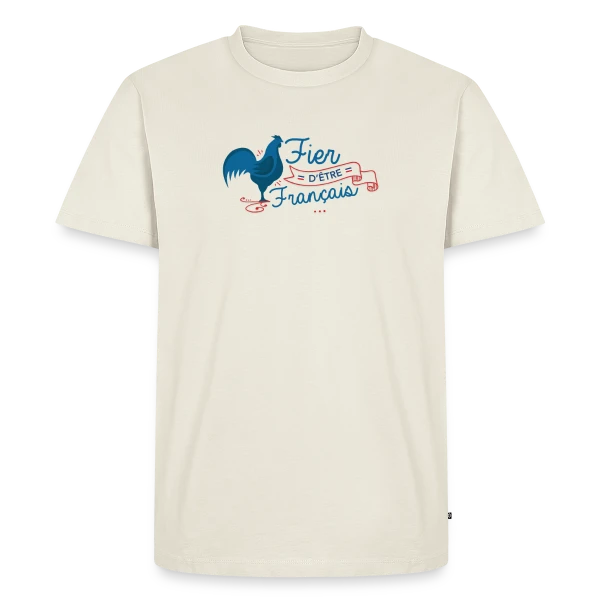 Fierté Française : Élégance et Patrie sur T-shirt Premium bio Homme