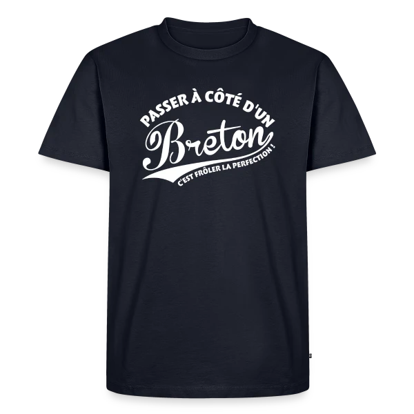 Perfection Bretonne sur T-shirt Premium bio Homme