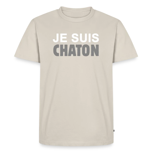 Je Suis Chaton sur T-shirt Premium bio Homme