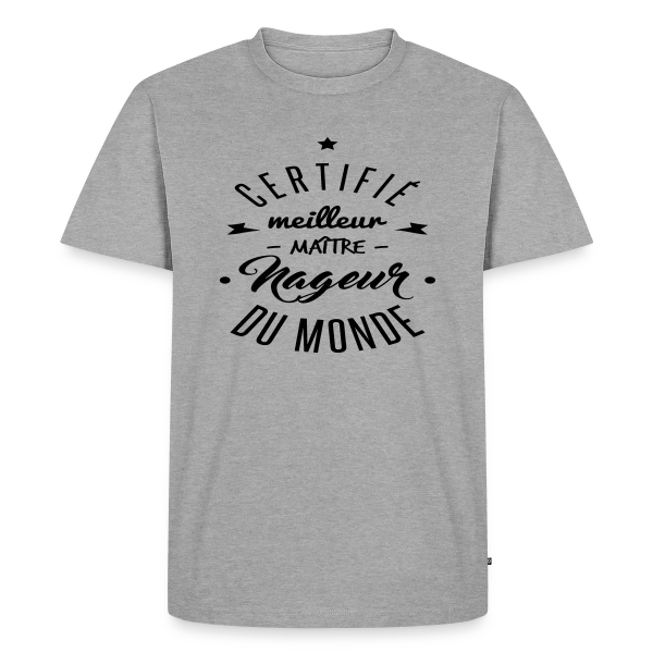 Le Meilleur Maître-Nageur sur T-shirt Premium bio Homme