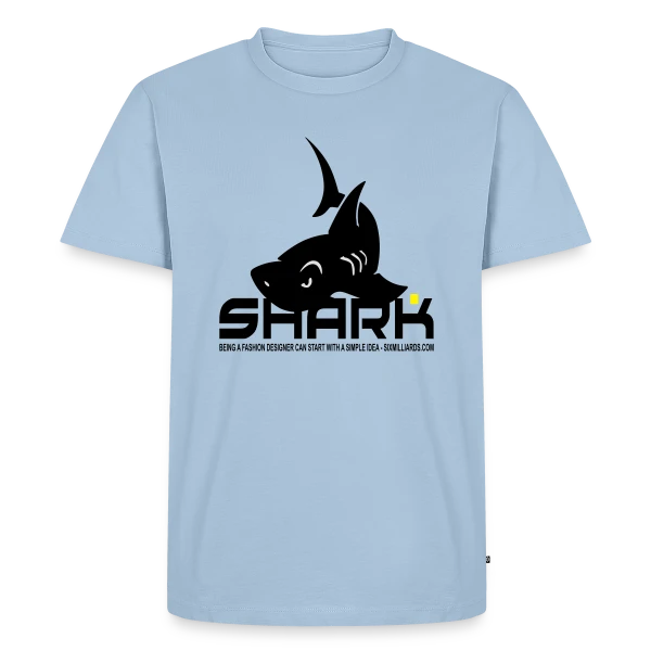 Le Requin du Poker sur T-shirt Premium bio Homme