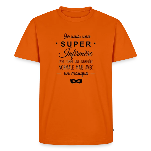 Super Infirmière : Ma Vocation, Ma Fierté sur T-shirt Premium bio Homme