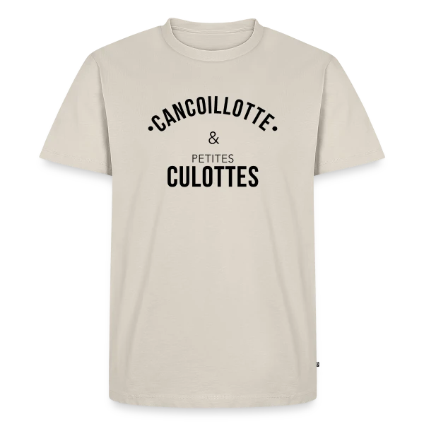 Humour Franc-Comtois : Cancoillotte & les Petites sur T-shirt Premium bio Homme