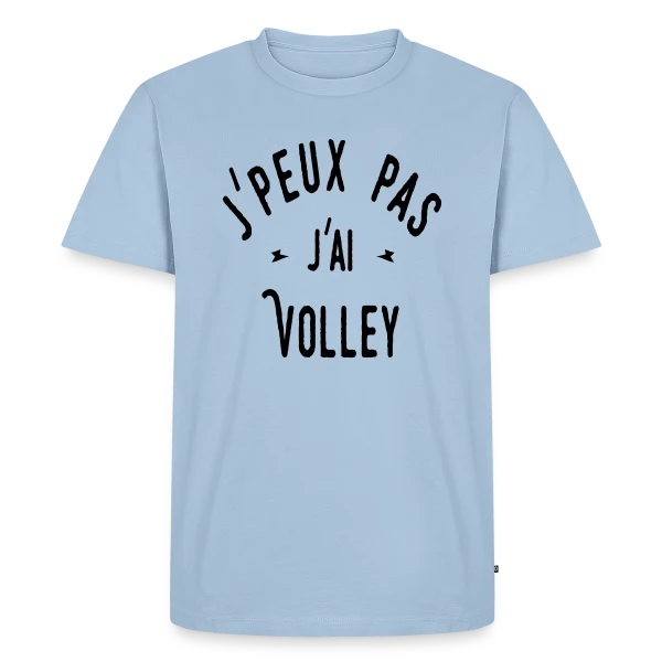 J'peux pas j'ai Volley - Humour Sportif sur T-shirt Premium bio Homme