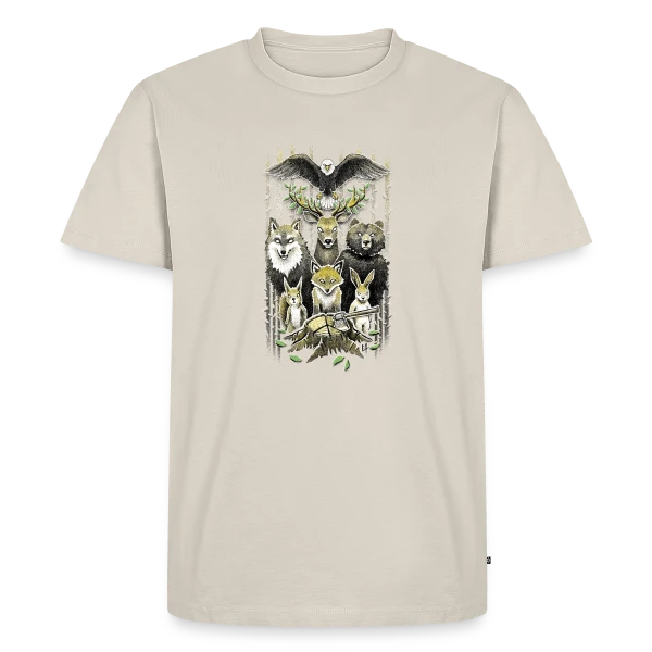 Esprits Sylvestres: Vengeance Forestière sur T-shirt Premium bio Homme