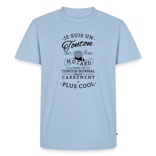 Tonton Motard : Carrément le Plus Cool ! sur T-shirt Premium bio Homme