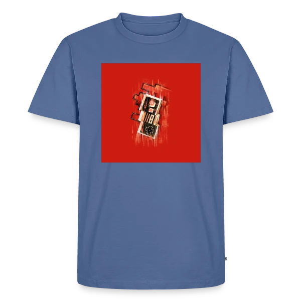 Vibration NES Rouge Rétro sur T-shirt Premium bio Homme
