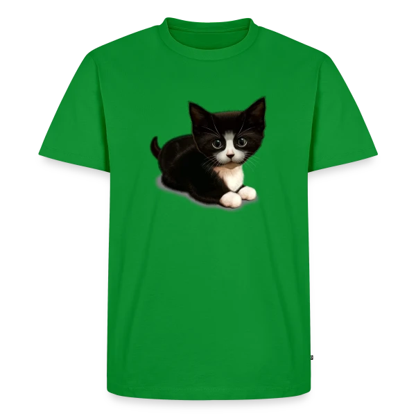 Chat Mignon : Personnalisable sur T-shirt Premium bio Homme