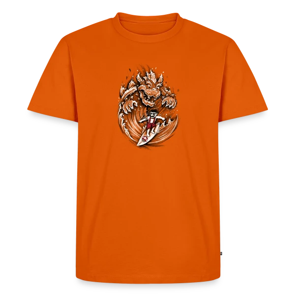 Mario, le Surfeur de Bowser sur T-shirt Premium bio Homme
