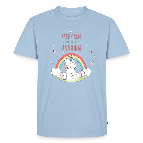 Licorne Arc-en-ciel sur T-shirt Premium bio Homme
