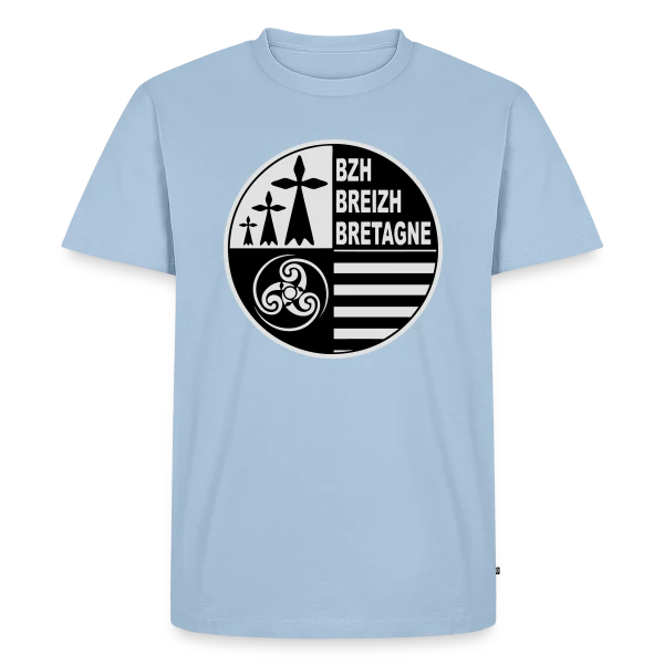 Emblème Breton Breizh sur T-shirt Premium bio Homme
