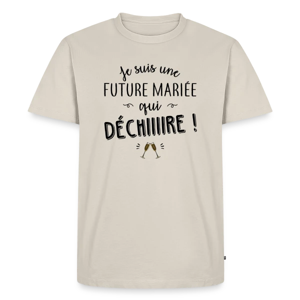 Future Mariée Qui Dépote sur T-shirt Premium bio Homme