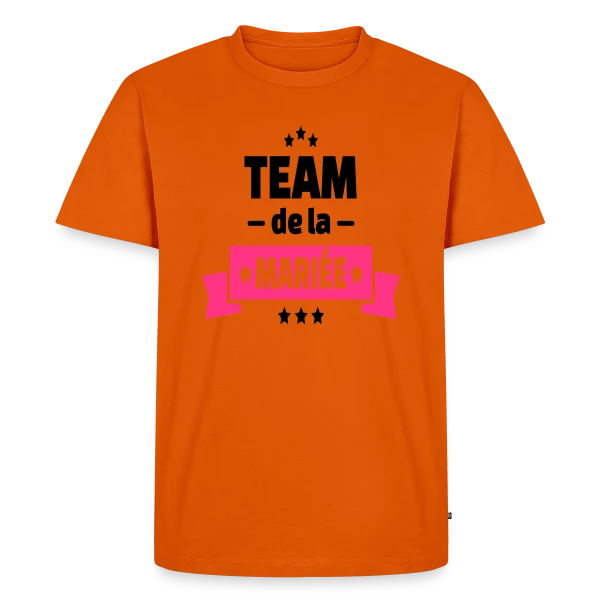 Team de la Mariée : EVJF Inoubliable entre Amies sur T-shirt Premium bio Homme
